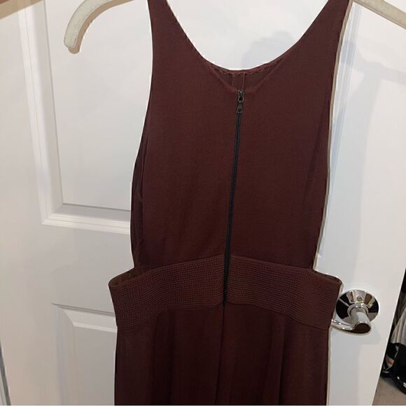 Narciso Rodriguez Oxblood Cut Out Sheath - Picture 10 of 10